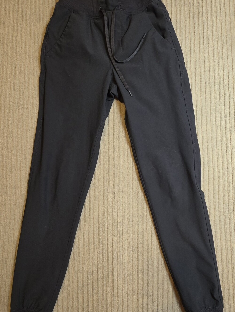 Birddogs Boomstick Joggers Men’s S Black Unlined Performance Pants Small Hole